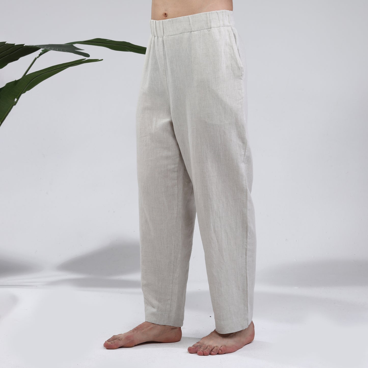 %100 Kenevir İplik Erkek Pantolon