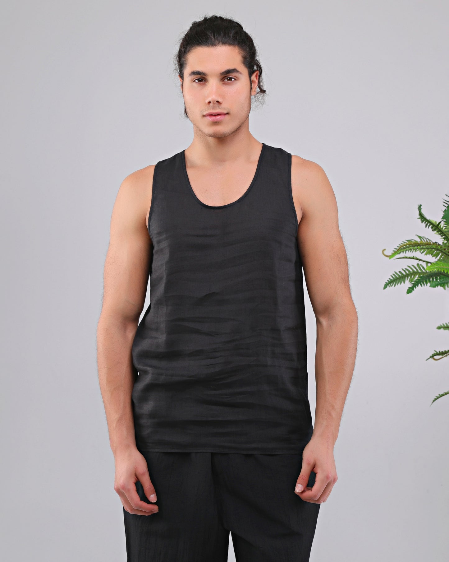 %100 Kenevir İplik Erkek Atlet