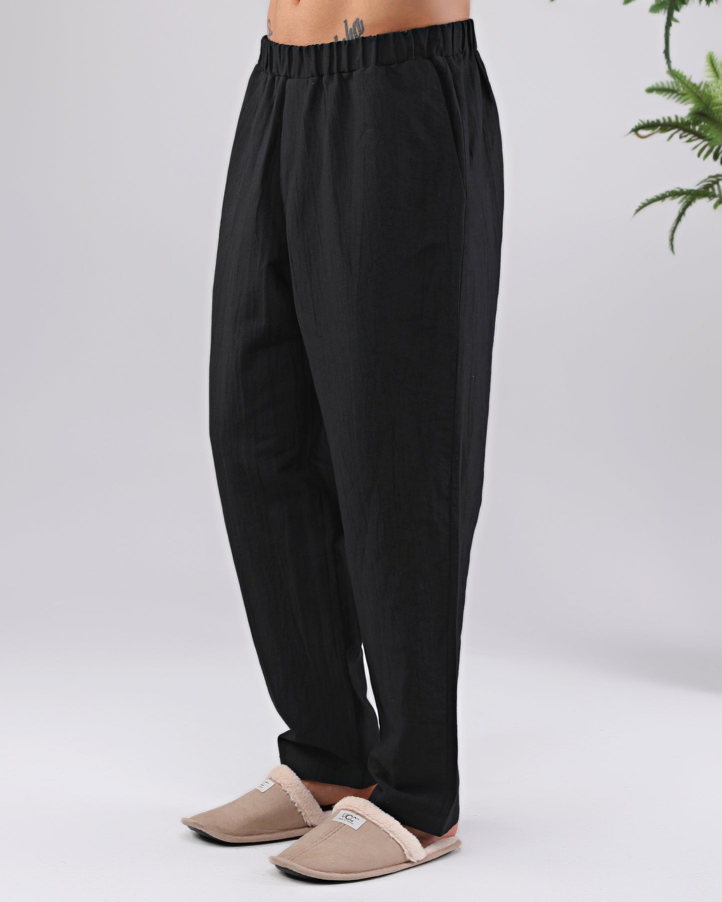 %100 Kenevir İplik Erkek Pantolon